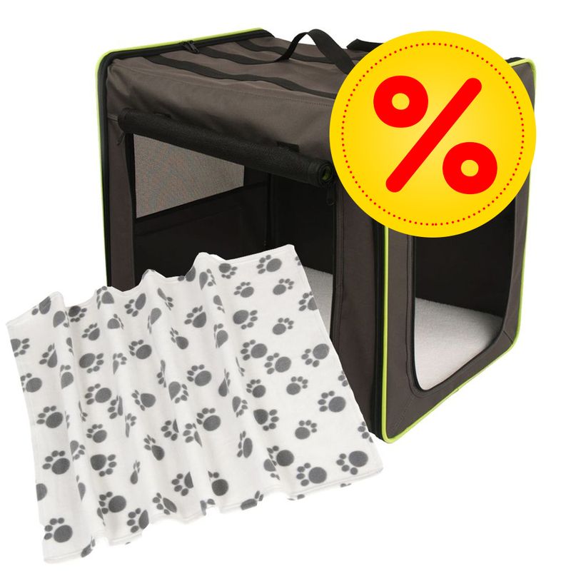 Transporthütte First Class Basic mit Fleecedecke Pawty % bei bitiba