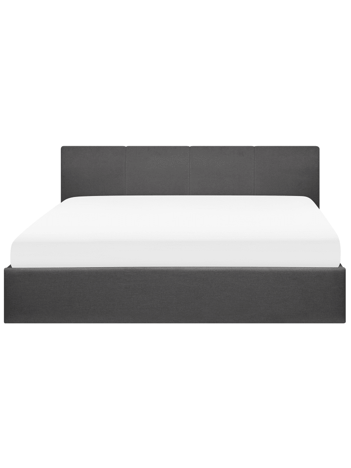 Beliani Doppelbett ORBEY in Grau - (W) 197 x (H) 88 x (L) 212 cm günstig kaufen onesize