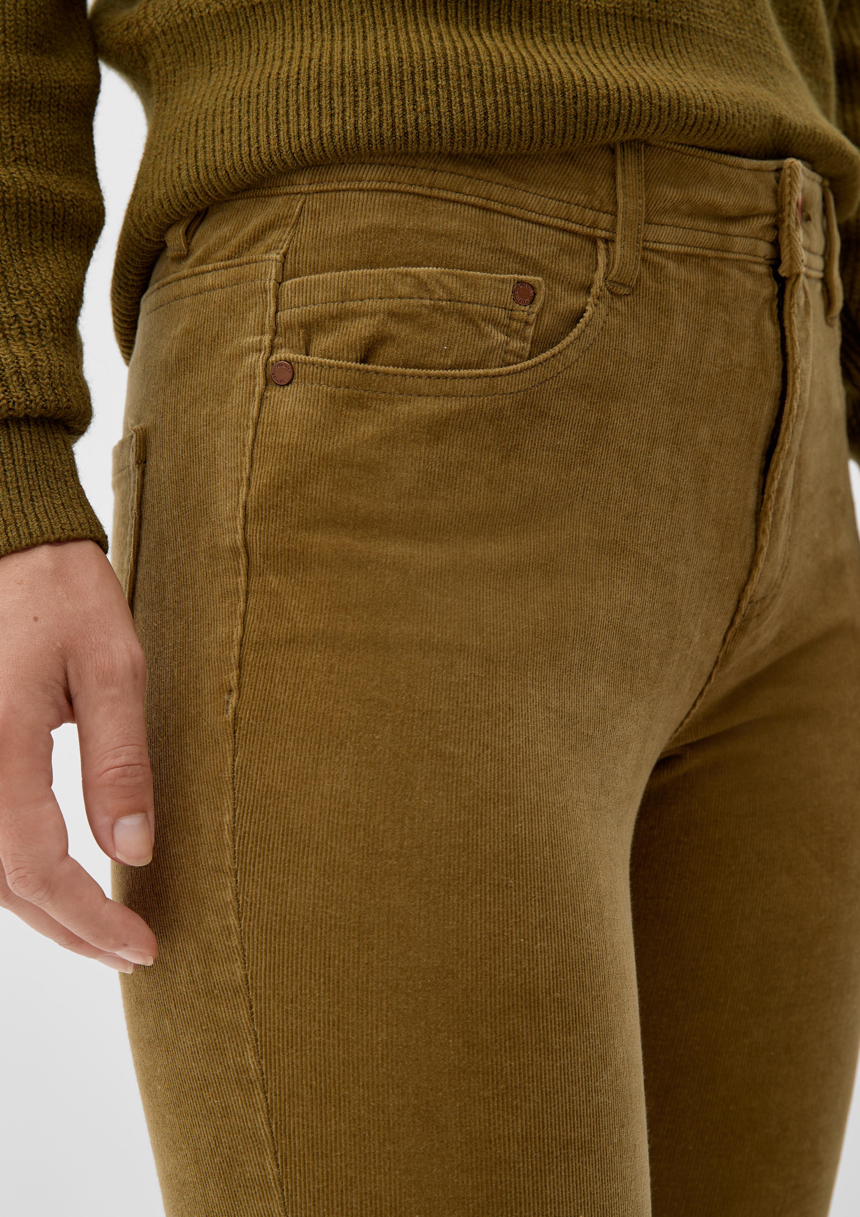 Slim: Hose aus Feincord  2121474-7734