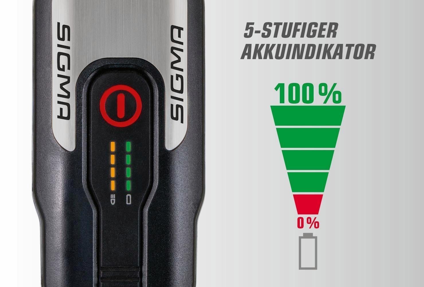 SIGMA SPORT Fahrradbeleuchtung AURA 80 USB Frontleuchte