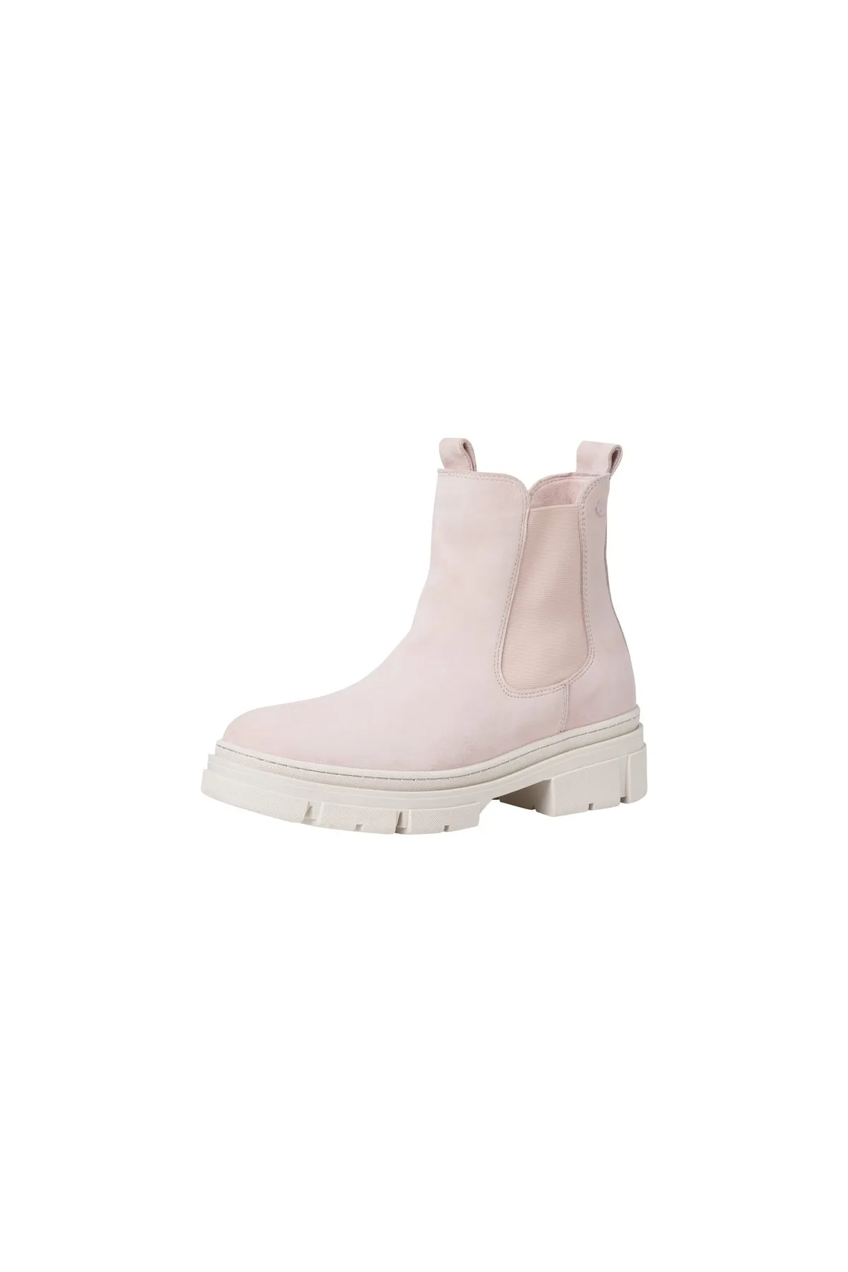 Tamaris  Stiefelette - Rosa - Blockabsatz