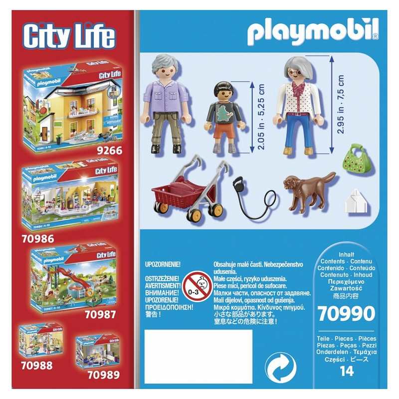 70990 Grands parents petit fils Playmobil City Life
