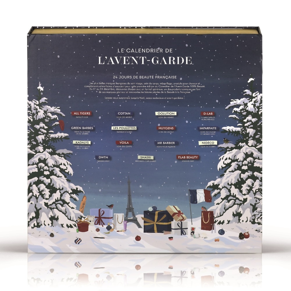 calendrier de l'avent garde Calendrier de l'Avent Coffret 24 jours de Beauté Française