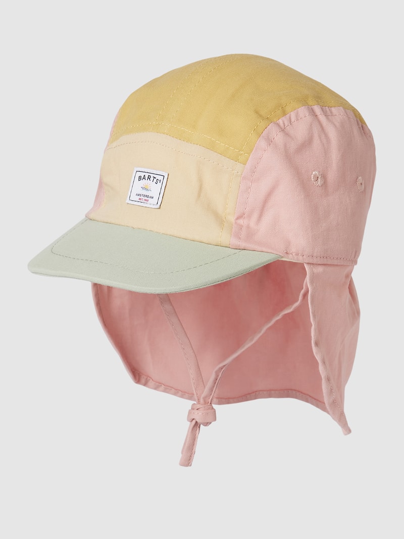 Cap mit Nackenschutz in pink