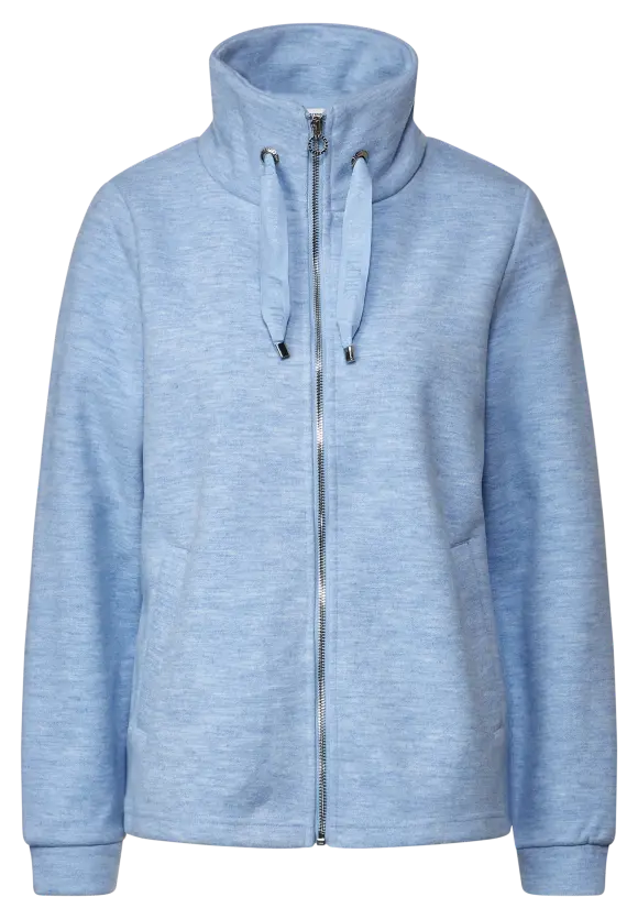 Street One Sweatjacke in Melangeoptik