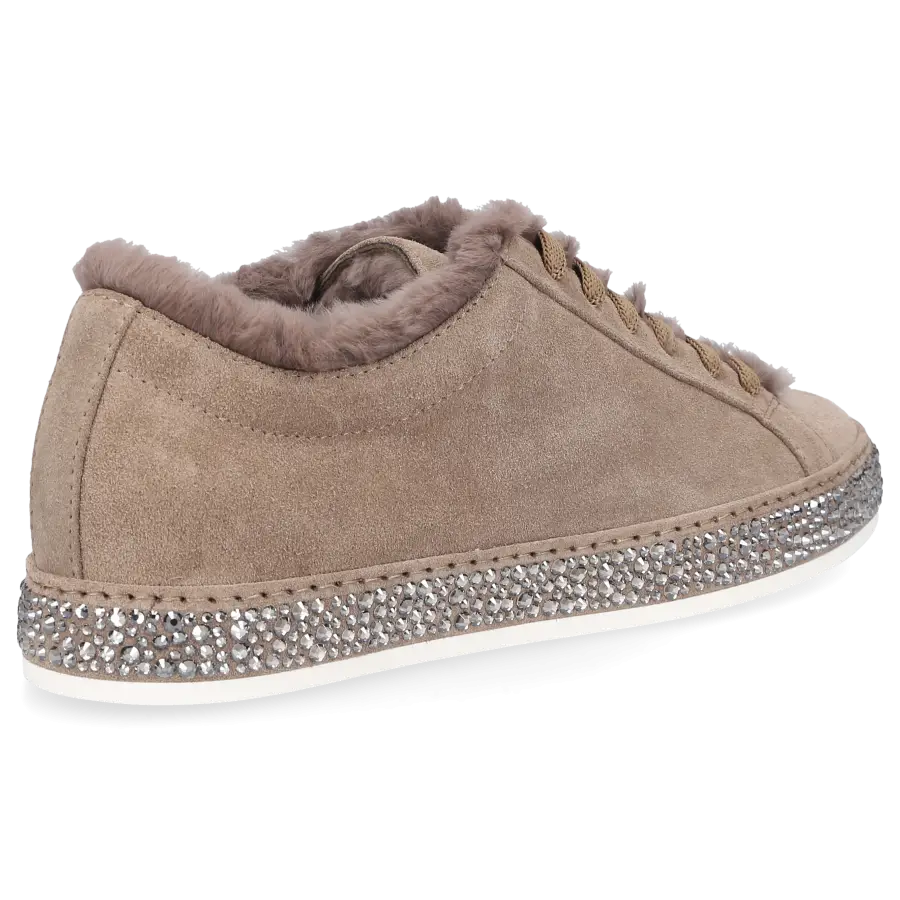 Le Silla - Sneaker low ANDREA Nubukleder - grau