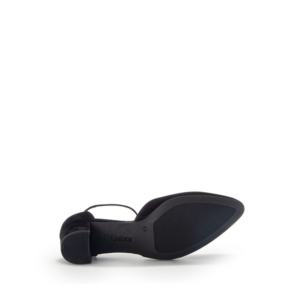 Gabor fashion Spangenpumps schwarz