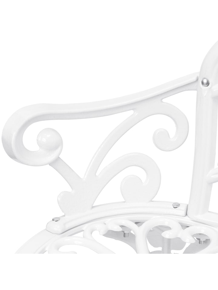 casa.pro Bank Monfalcone in Weiß (L)99cm (B)54cm (H)78cm günstig kaufen onesize