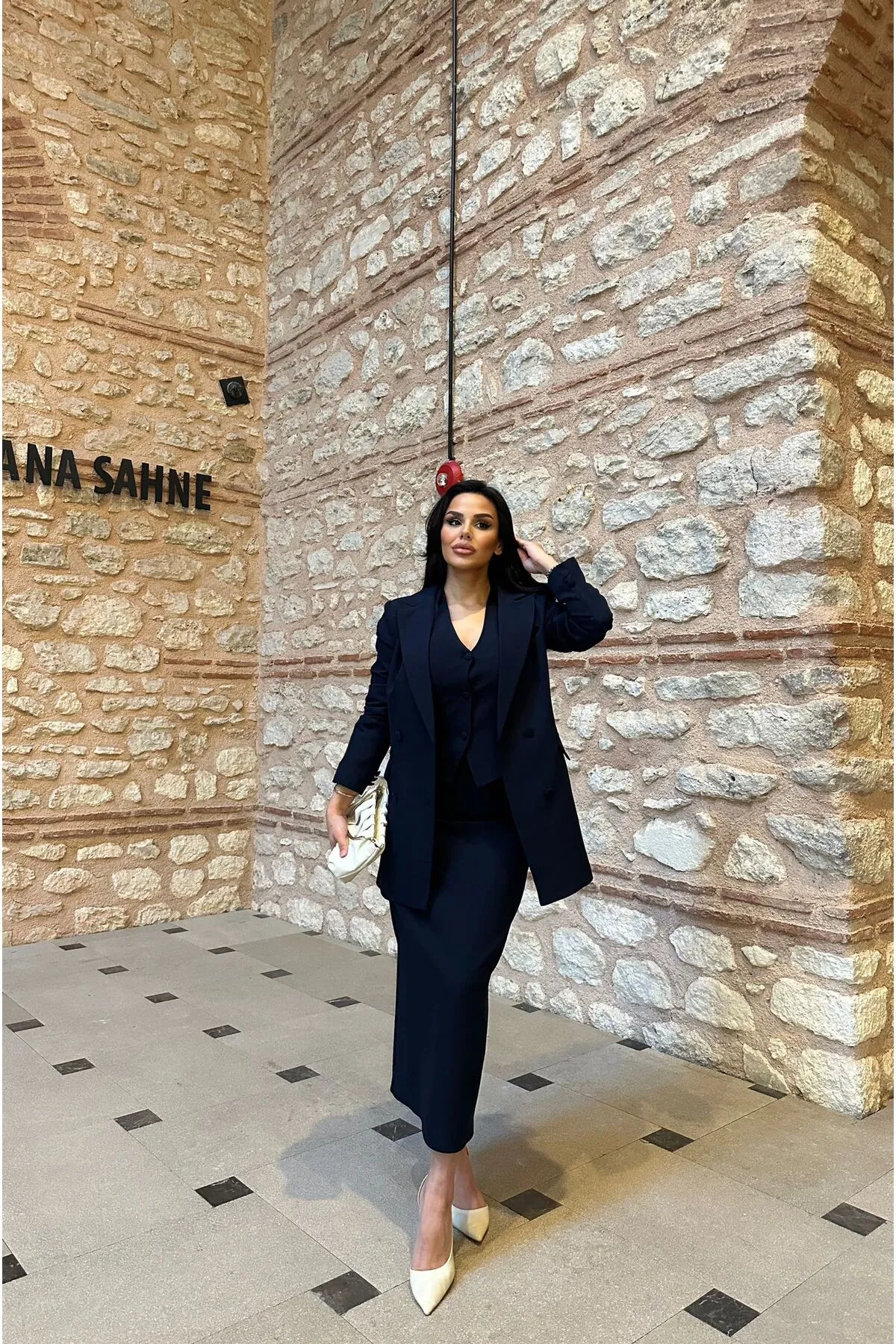 ZF BUTİK  Set aus Jacke und Weste