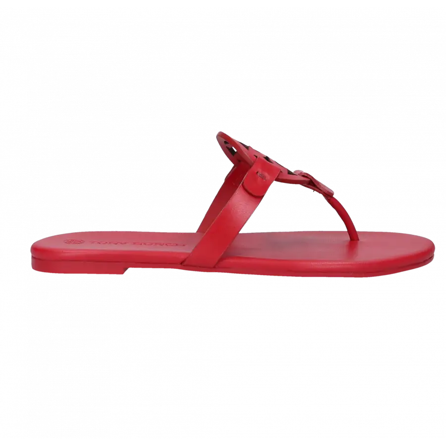 Tory Burch - Sandalen MILLER Kalbsleder - rot