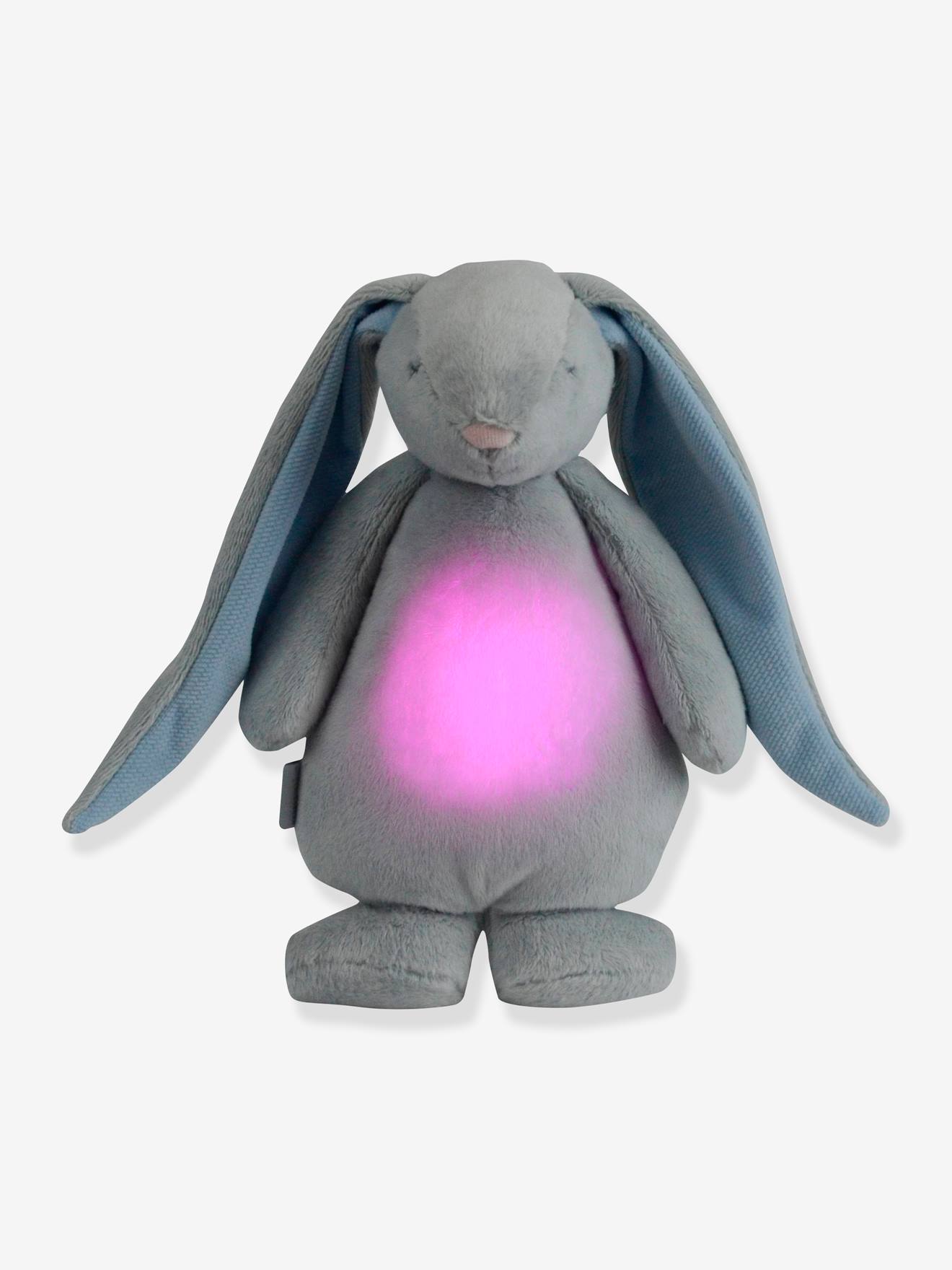 Veilleuse peluche MOONIE Lapin bleu