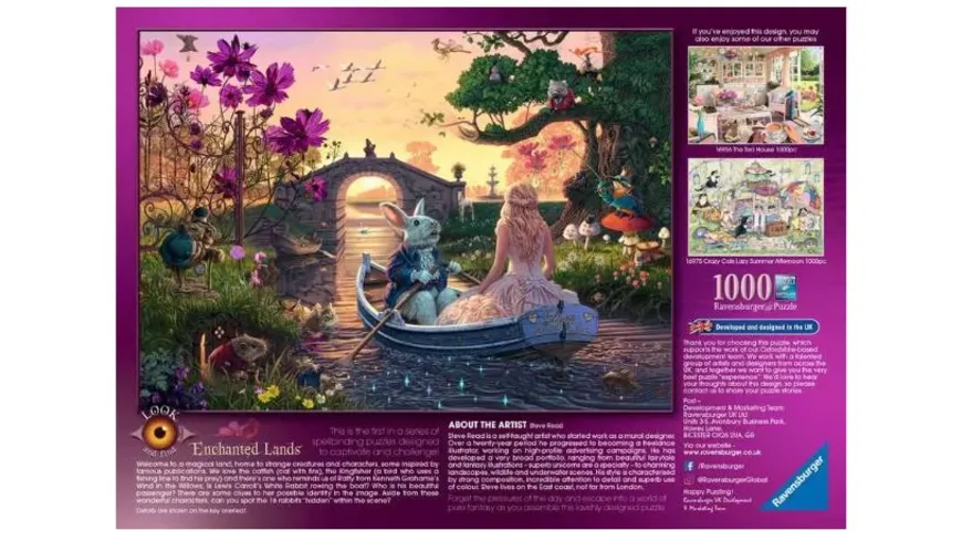 Ravensburger Puzzle - Wunderland, 1000 Teile