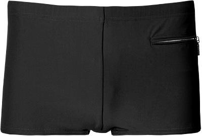 Jockey, Badetrunk, Mikrofaser, schwarz