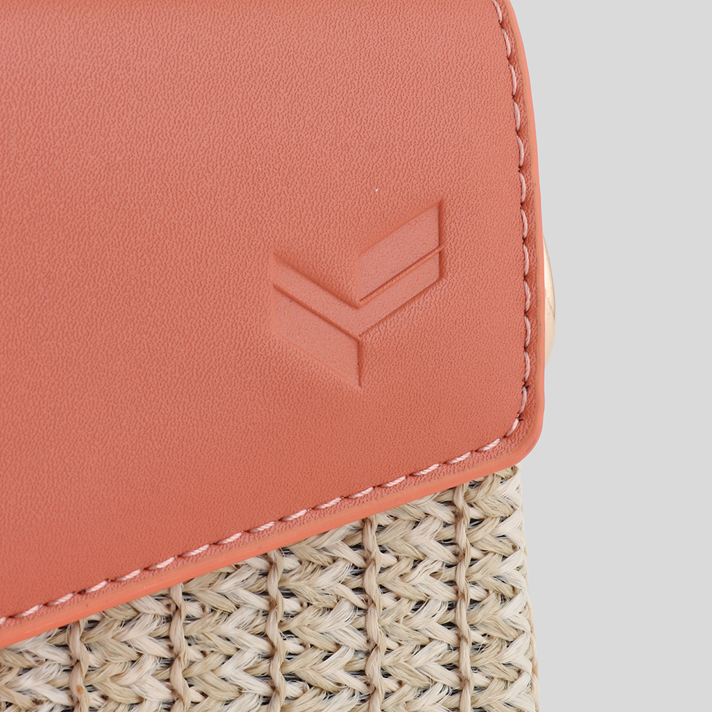 ELSA   Sac corail femme