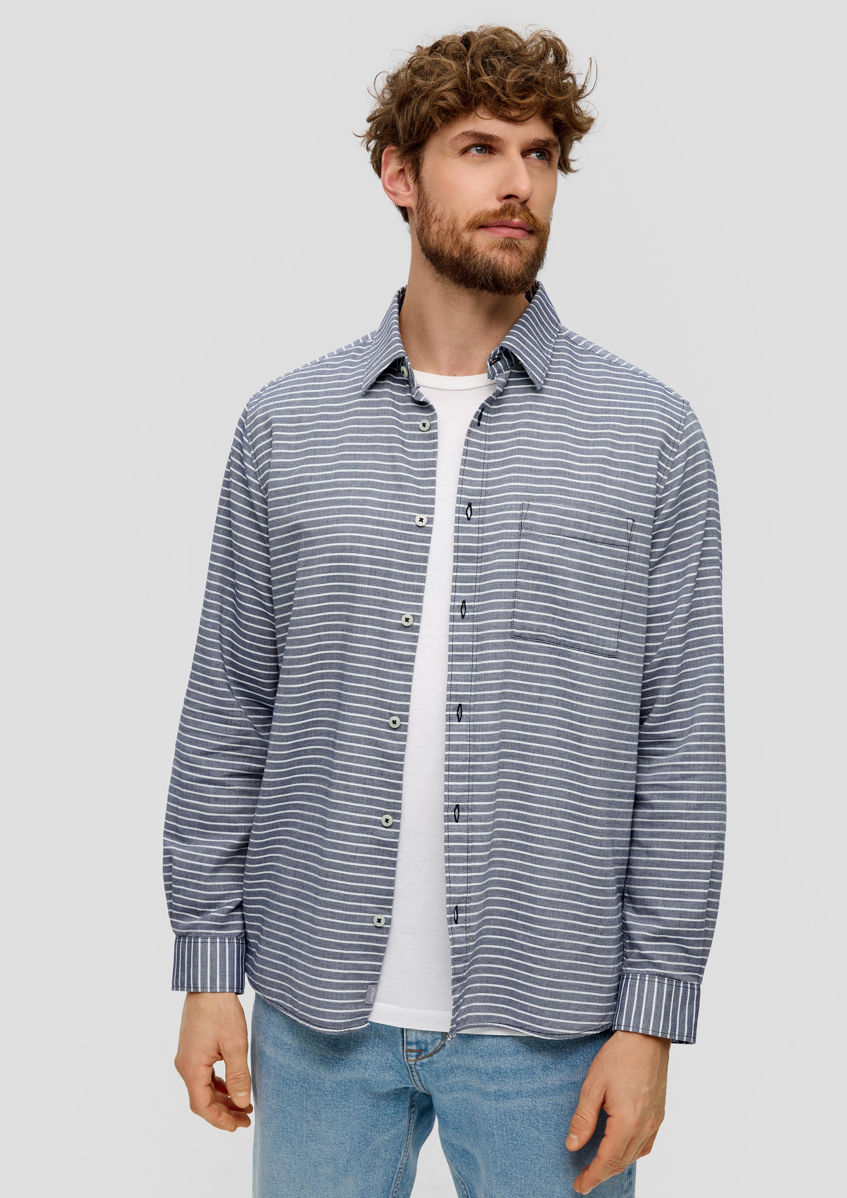 Hemd mit seitlichem Detail am Saum  2143524-58G6