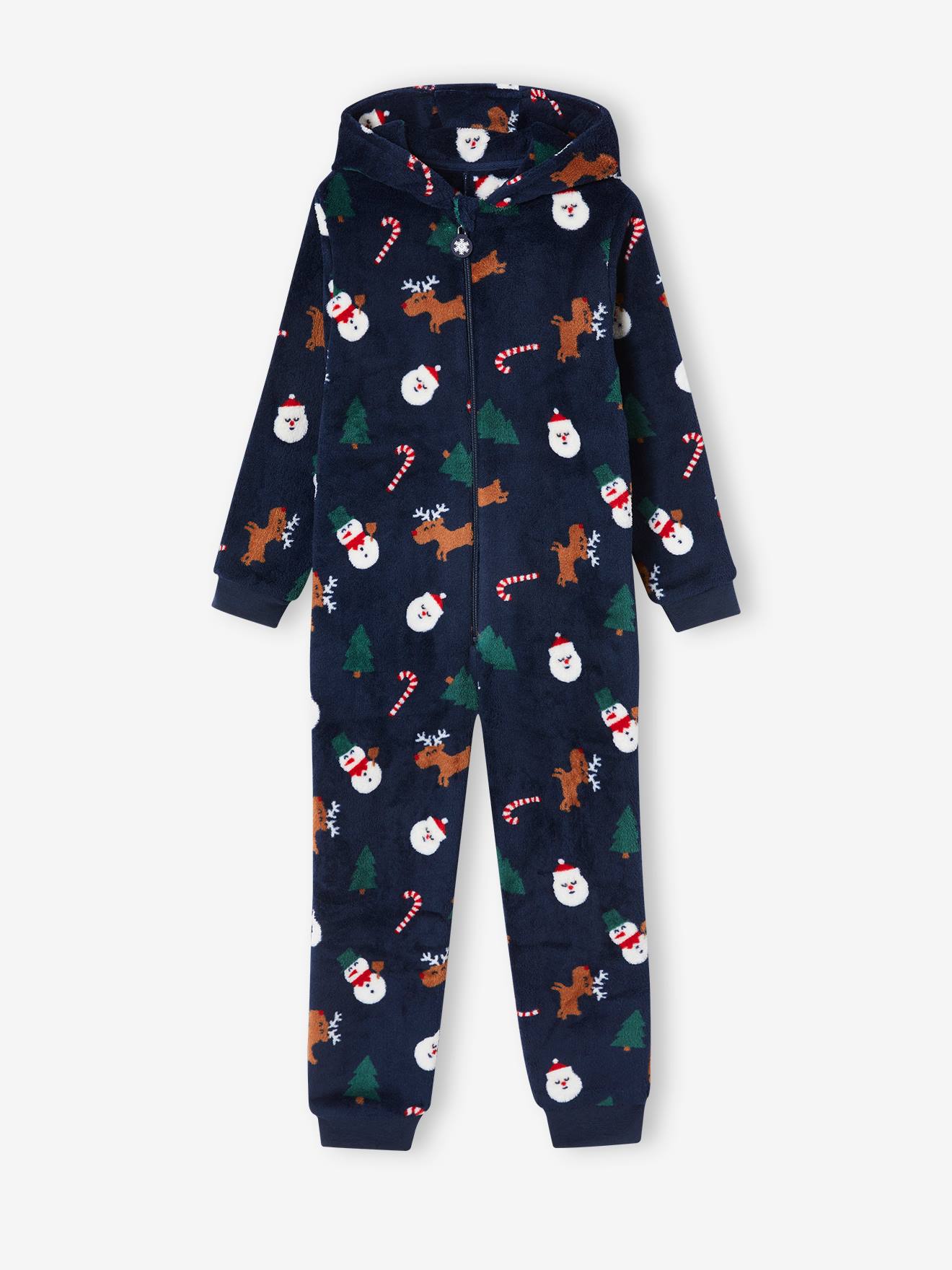 Vertbaudet Jungen Weihnachts-Overall - marine