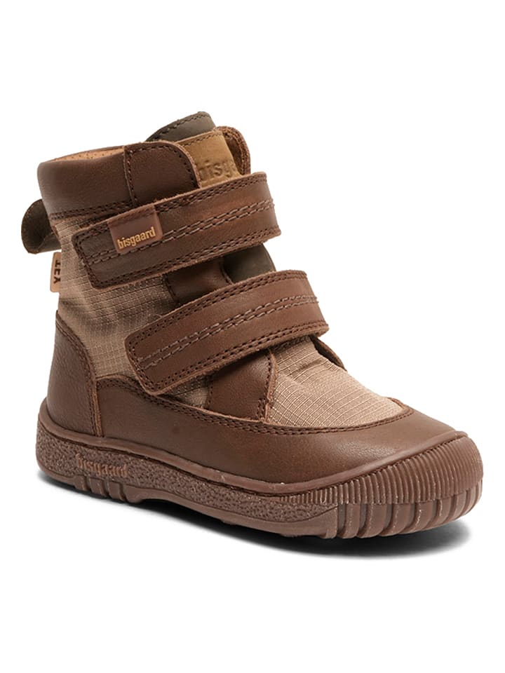 bisgaard Leder-Boots in Braun günstig kaufen