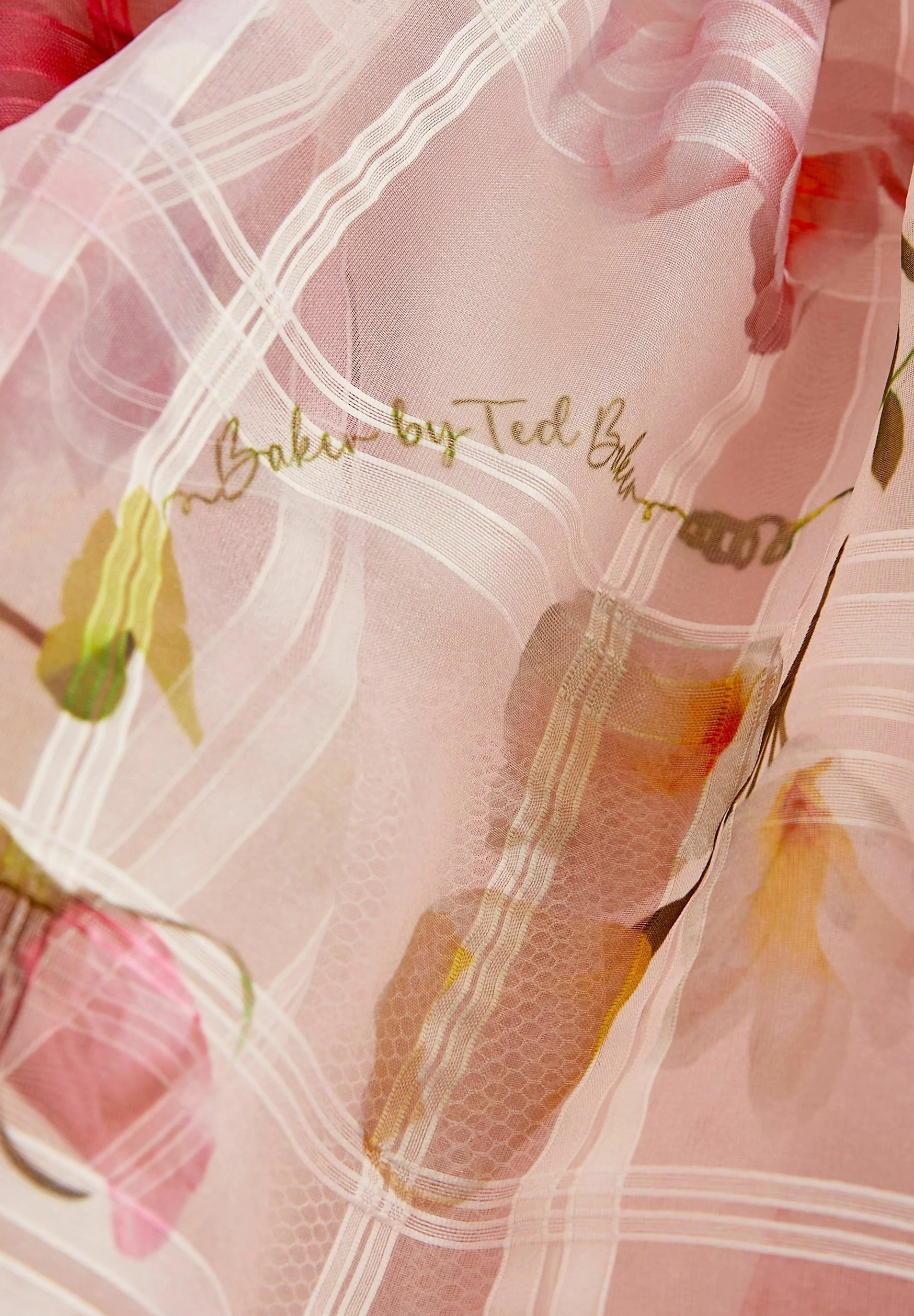 Vestido elegante Baker by Ted Baker con estampado floral de un solo hombro y corte regular.