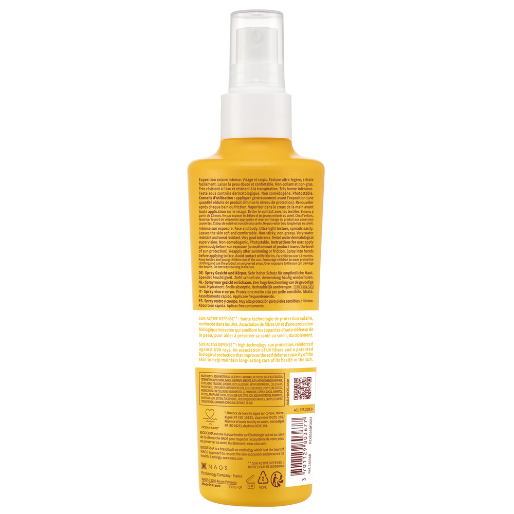 Bioderma PHT SPRAY SPF50+ F200ML Solaire