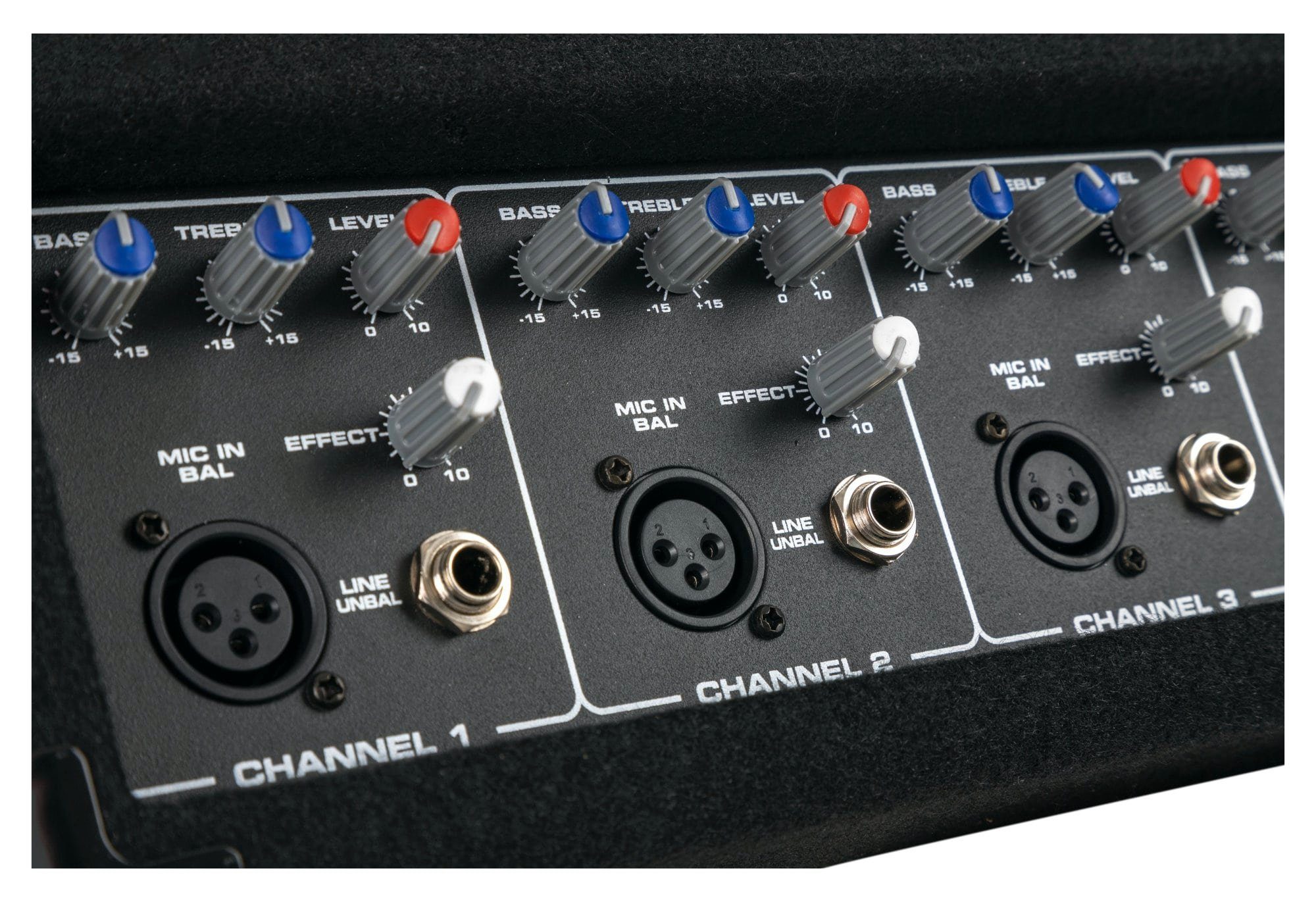 Pronomic Mischpult PM42U MKII 4-Kanal Powermischer, (2-tlg., inkl. Fernbedienung), mit Verstärker, Bluetooth und integriertem USB/SD MP3-Player