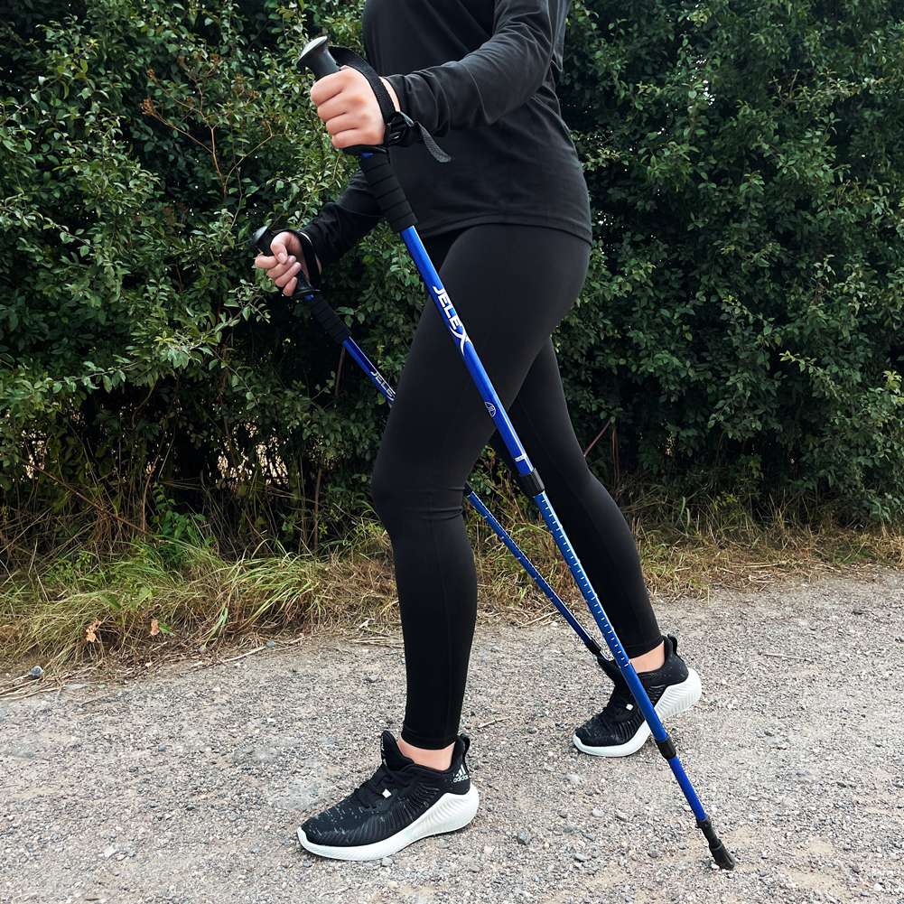 JELEX Nature Walking Stöcke blau