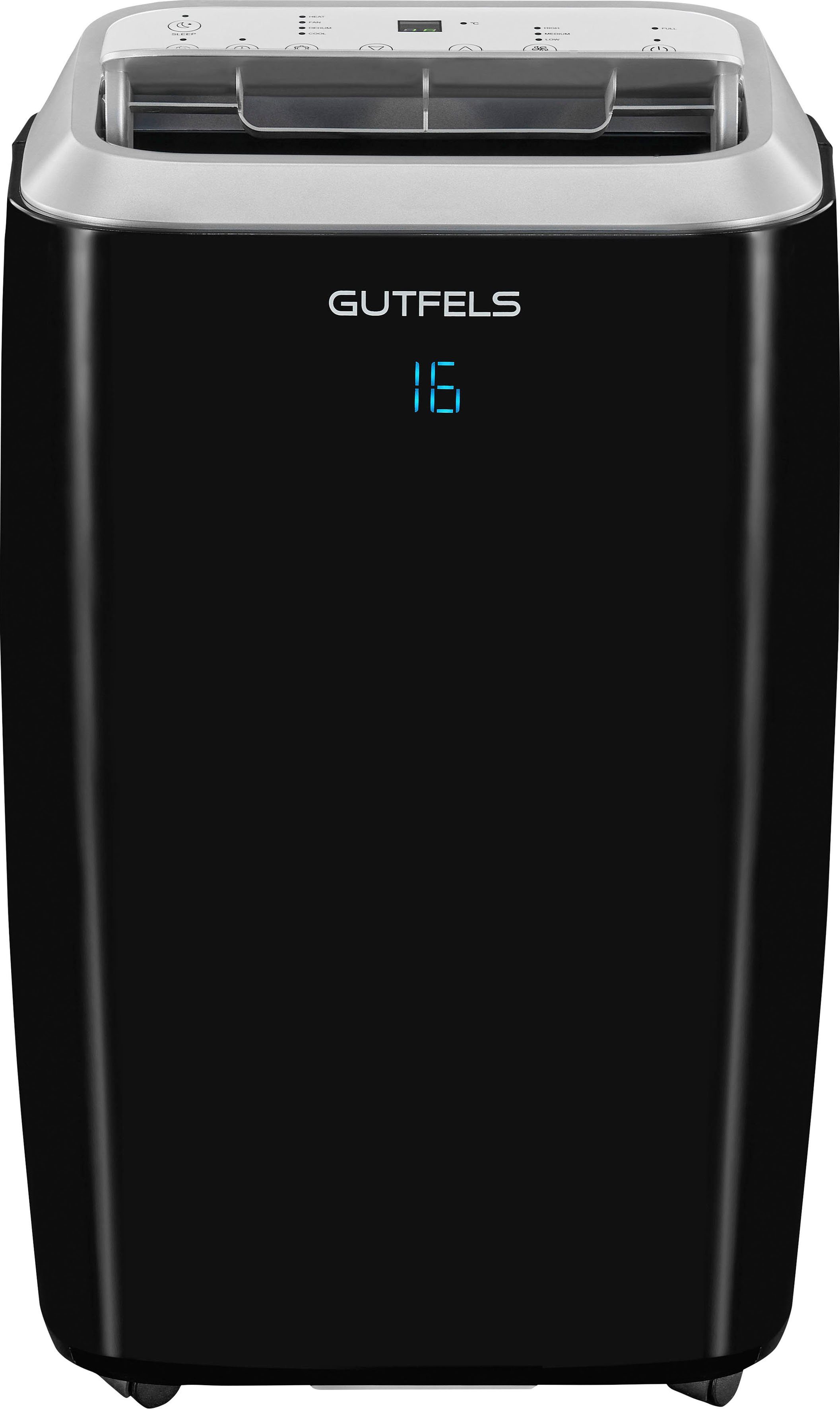 Gutfels 4-in-1-Klimagerät CM 81458 sw, Luftkühlung - Entfeuchtung - Heizen, geeignet für 45 m² Räume