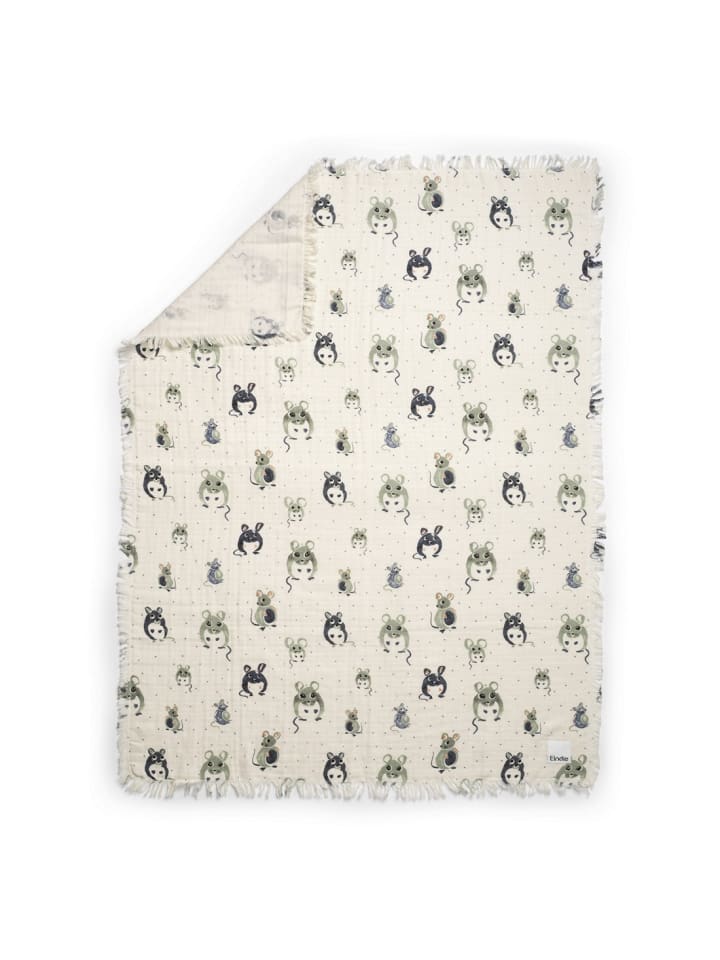 Elodie Details Soft Cotton  Decke - Forest mouse in Bunt 100 x 75cm günstig kaufen onesize
