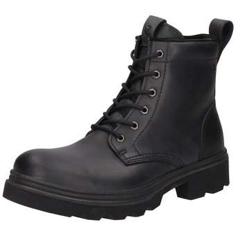 Ecco Grainer E Schnürstiefel in schwarz
