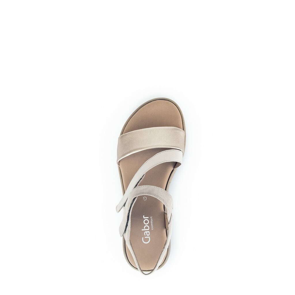Gabor comfort Riemchensandale beige