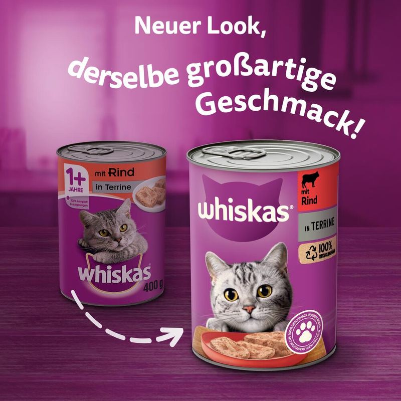 Sparpaket Whiskas 1+ Dose 24 x 400 g zu TOP-Preisen