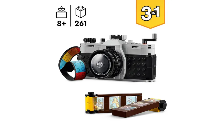 LEGO Creator 3in1 31147 Retro Kamera