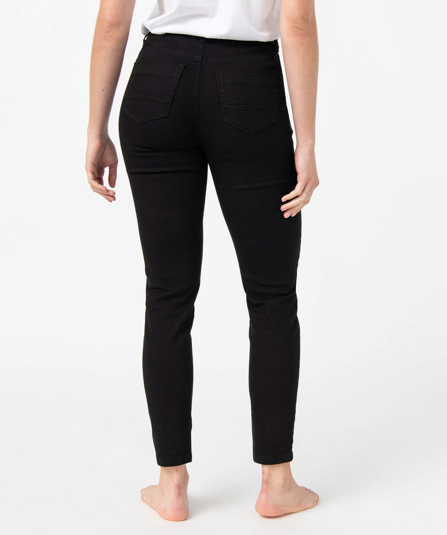 Pantalon femme coupe Slim - L26 noir | GEMO