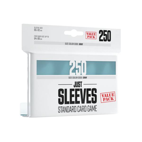 Just Sleeves - Value Pack Clear 66x92mm (250 Hüllen)