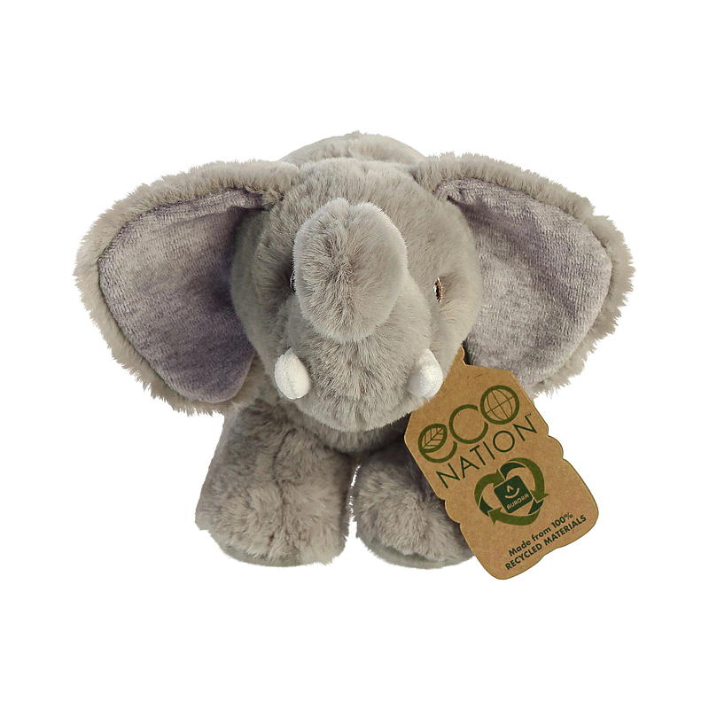 FunToys Kosedyr 20 cm, elefant, eco