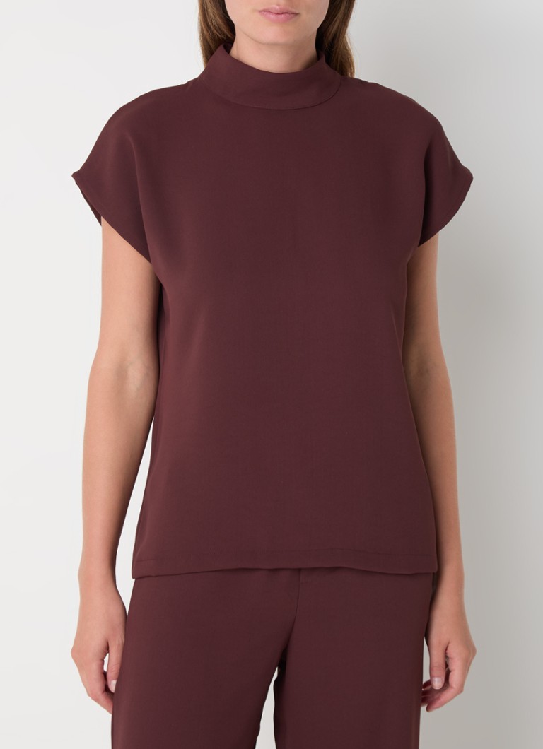 Bellamy Nova top with stand up collar