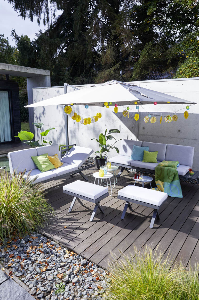 OUTDOORGartenhocker/Beistelltisch