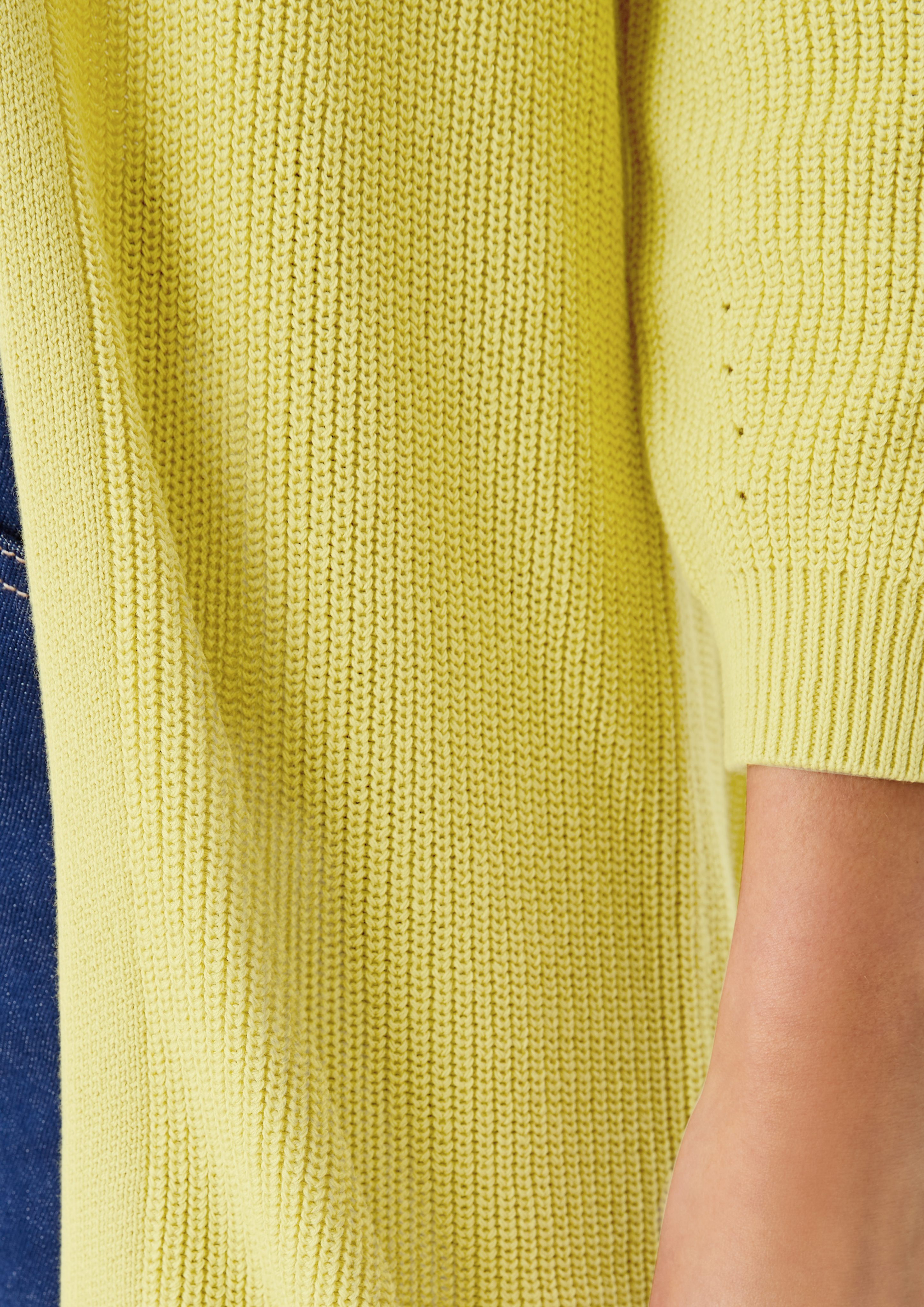 s.Oliver Strickjacke Cardigan mit Ajourmuster