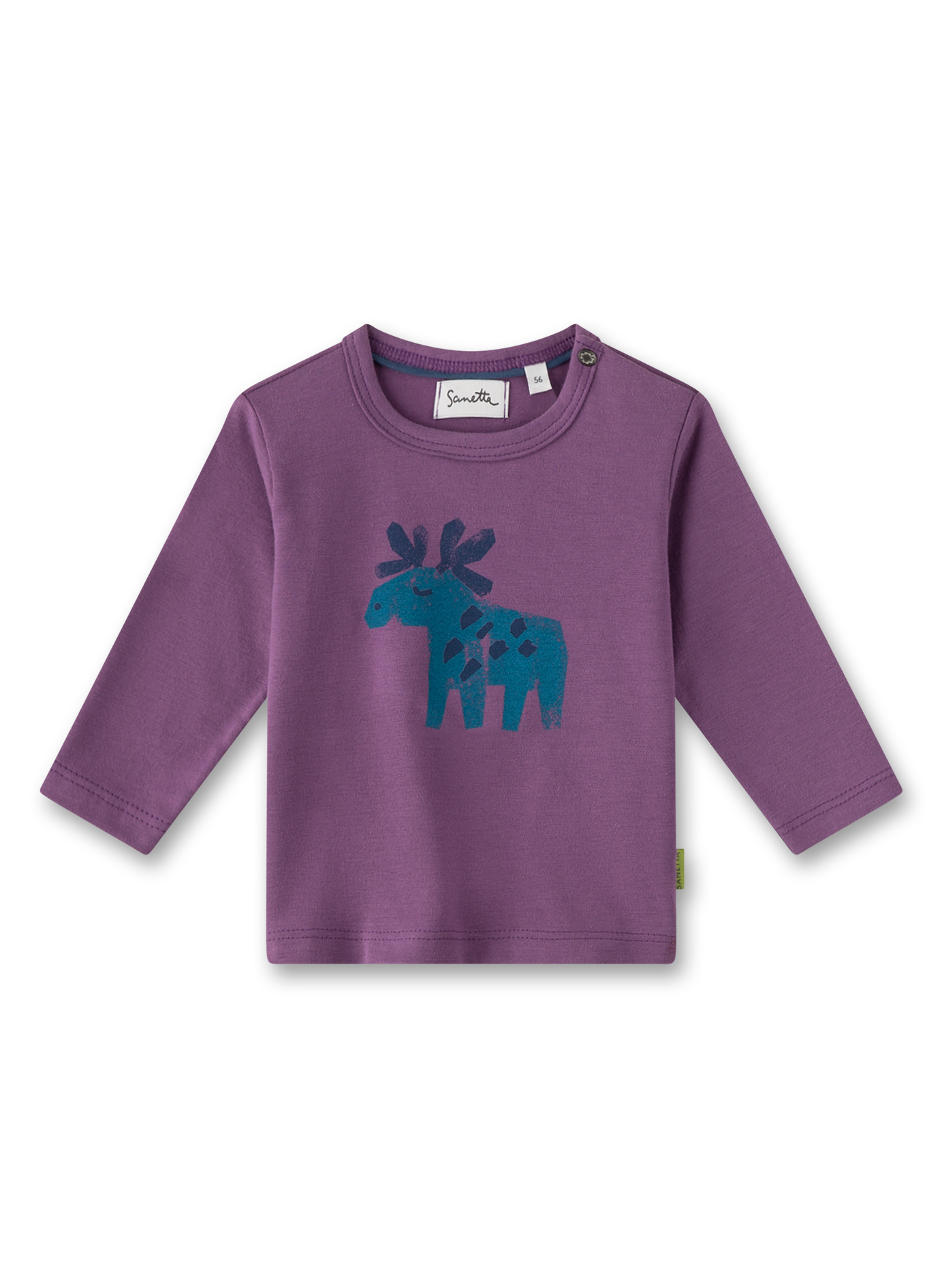 Jungen-Langarmshirt Lila