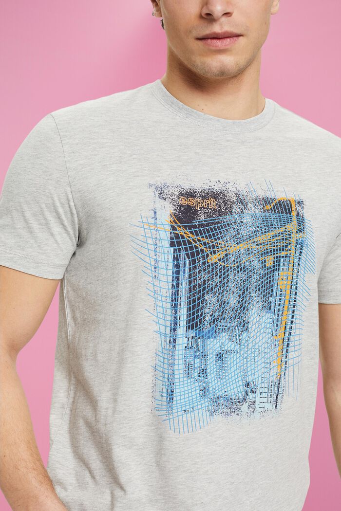 Print-T-Shirt aus nachhaltiger Baumwolle