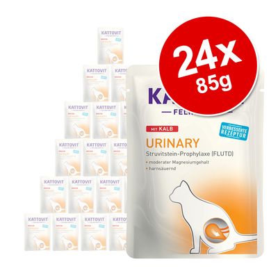 Kattovit Feline Urinary Pouch 24 x 85 g