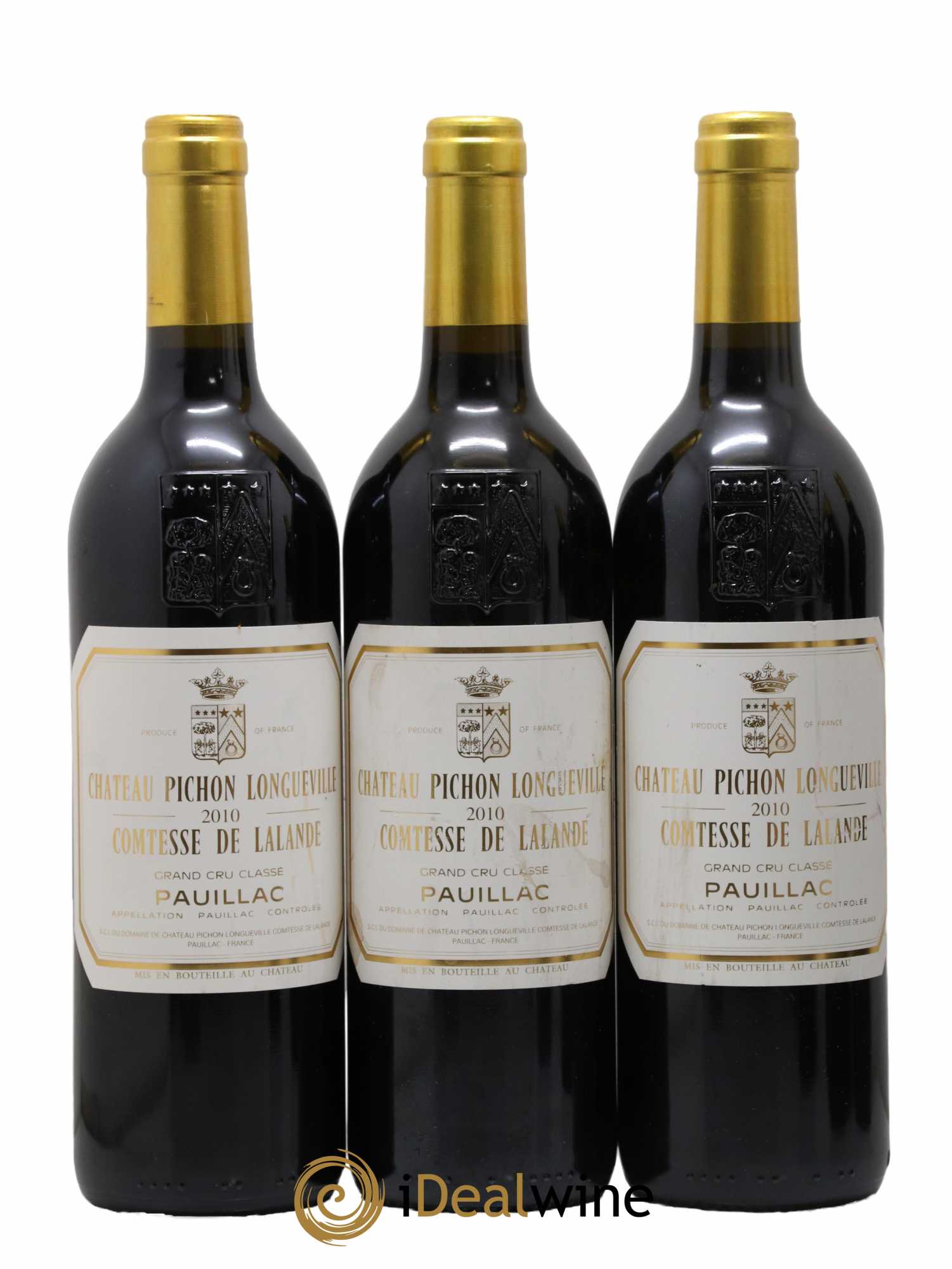 Château Pichon Longueville Comtesse de Lalande 2ème Grand Cru Classé  2010 - Lot de 6 Bouteilles