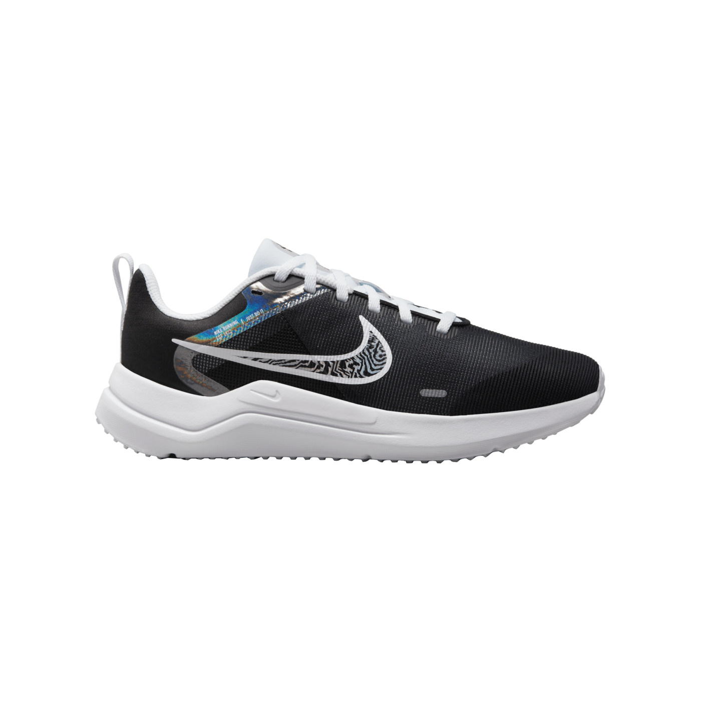 Nike Downshifter 12 Damen Schwarz Weiss F001 Laufschuh