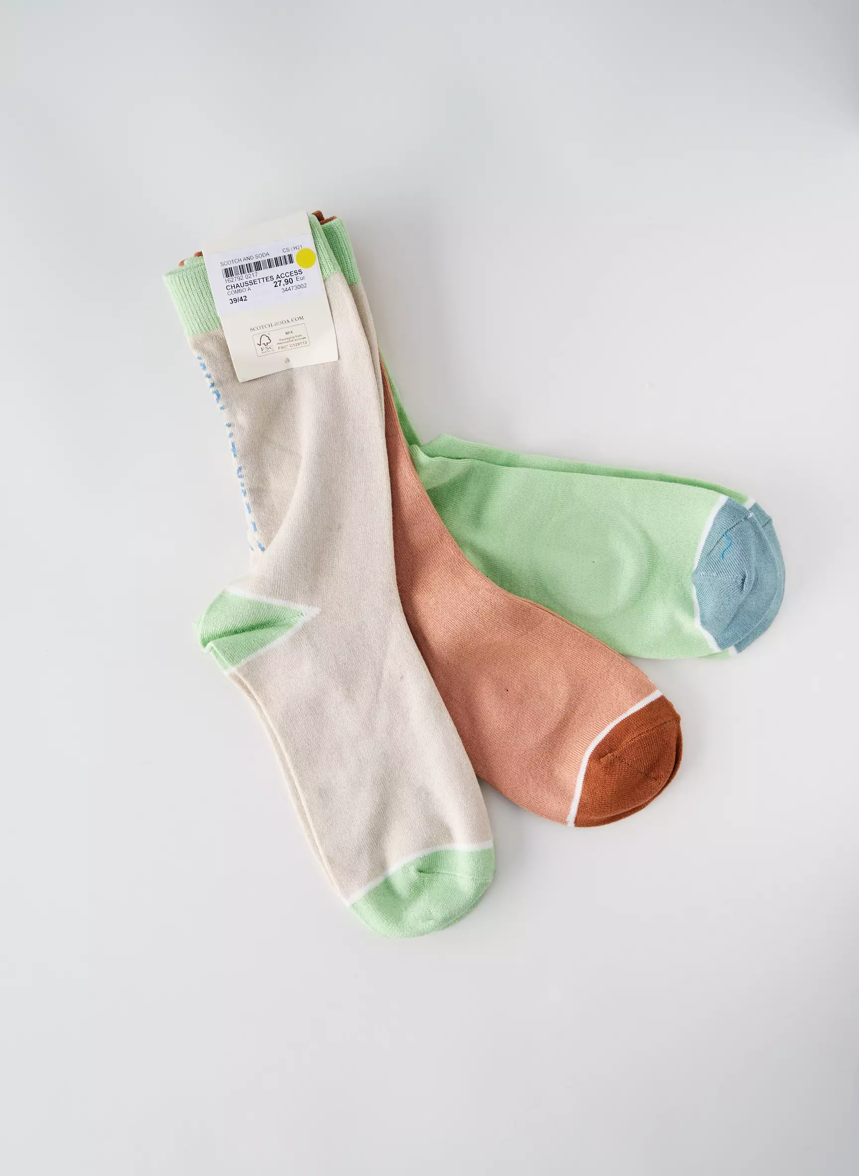 Scotch Soda Chaussette Femme couleur vert