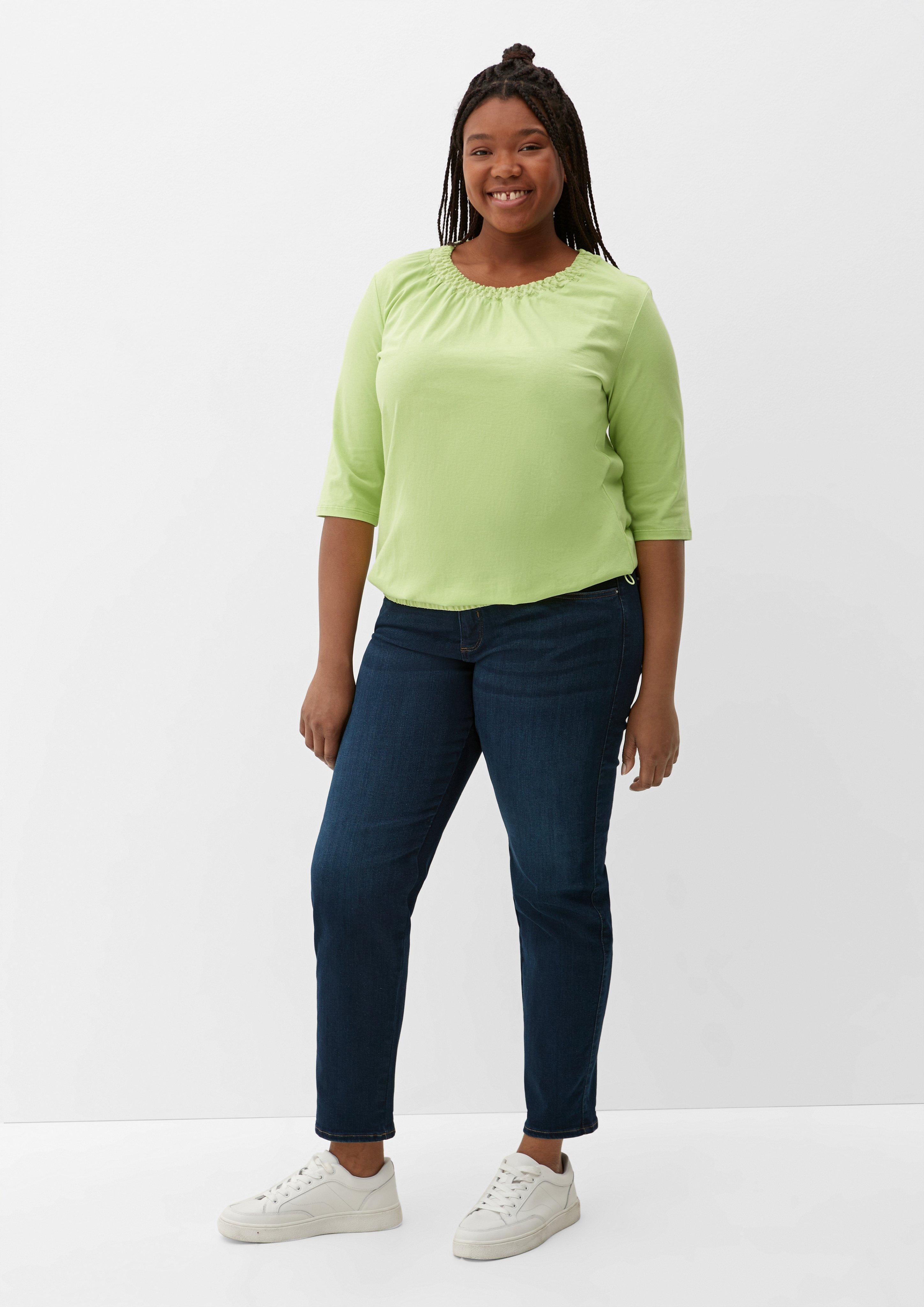 Shirt mit Gummizügen  2129406-7110