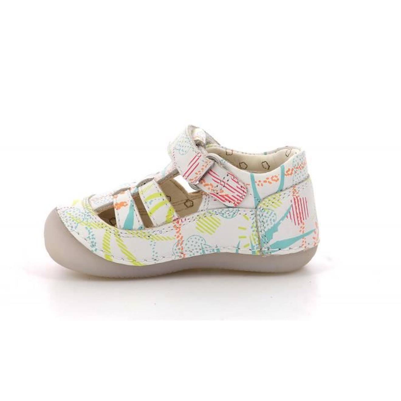 KICKERS Salomés Sushy Blanc Fille blanc
