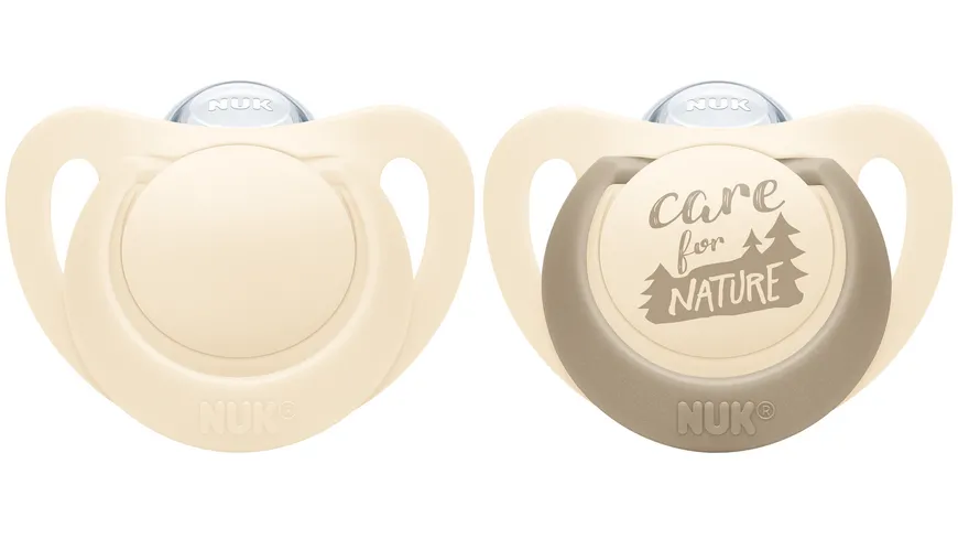 NUK for Nature Schnuller Silikon 0-6 Monate