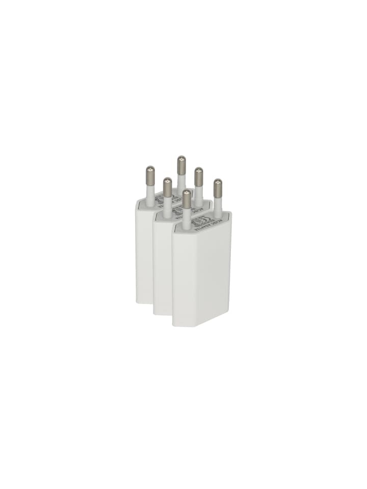trendyoo 3er Pack USB Netzstecker für Apple iPhone / Android kompatibel günstig kaufen onesize