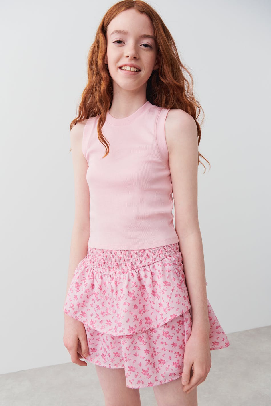 Y frill skirt