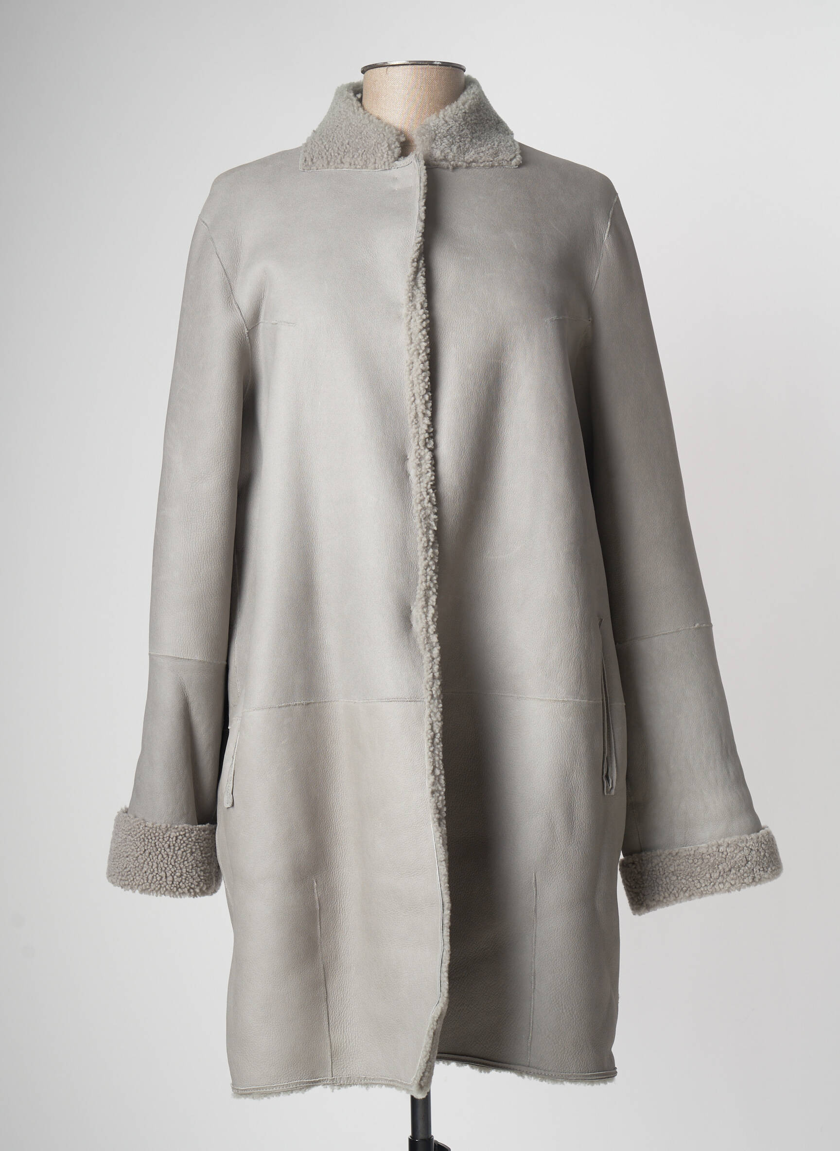 Sylvie Schimmel Manteaux Longs Femme couleur gris