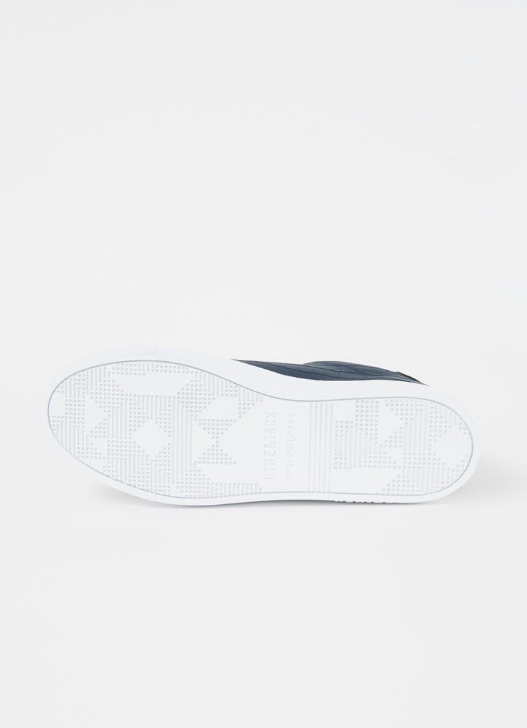 Hide&Jack Essence calfskin sneaker with crocodile texture
